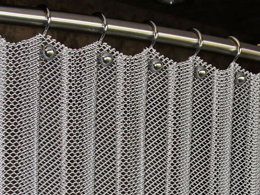Fassade Trennwand Metall Spulen Vorhänge Edelstahl Aluminiumlegierung