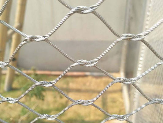 Transparentes SS-Seilnetz 304 304L 316 316L Stahlkabelnetz für Balustraden