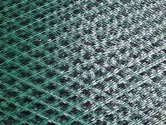 Nicht kletternder geschweißter Rasiermesser-Draht Mesh Zinc Coated Corrosive Resistance