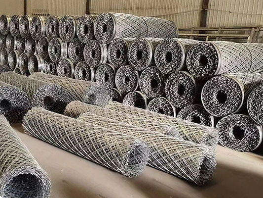 Nicht kletternder geschweißter Rasiermesser-Draht Mesh Zinc Coated Corrosive Resistance
