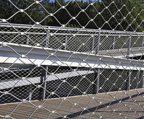 1.2mm-4mm Dekorationsschirm Mesh Rostbeständig Architektur-Gitterschirm
