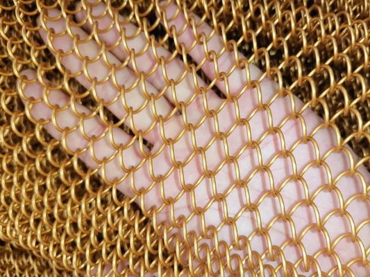 4 mm Dekorationsmaschene Maschen aus Messing