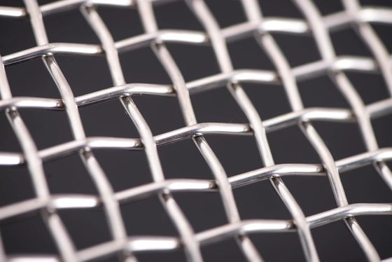Pulverbeschichtetes Gewebtes Schirmnetz 0,6 mm-1,6 mm Edelstahldrahtnetz