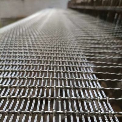 6 m Breite Gewebtes Schirmnetz 302 Edelstahl Gewebtes Drahtnetz