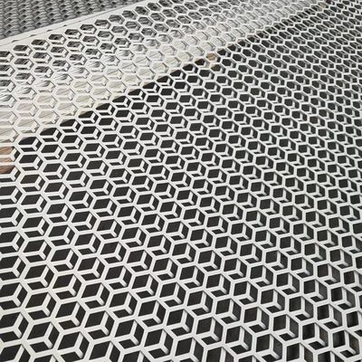 1.0mm Perforiertes Aluminiumnetz Dauerhaftes Perforiertes Metallnetz