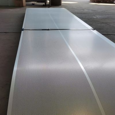 0.12 mm Dicke Perforiertes Stahlnetz 1,5 m Länge Gi Perforiertes Blatt