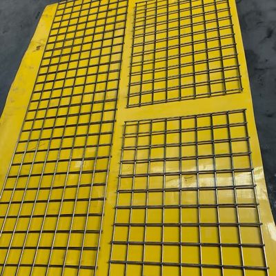 Gelbfleck geschweißtes Drahtnetz Rostfest 2,7 mm-3,4 mm Selvedge