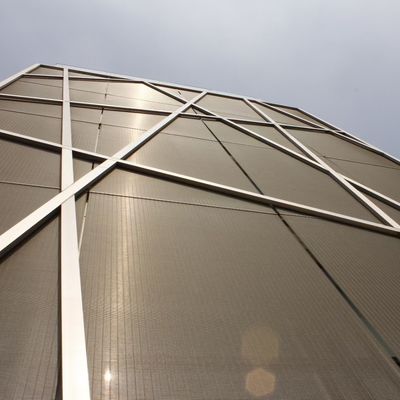 Durchsichtige Architektur Metallnetzschiene 4mm Drahtdia Feuerdicht