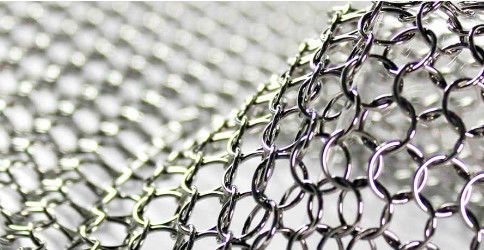 Messing und Kupfer Dekorationsschirm Mesh Architektural Mesh Screen