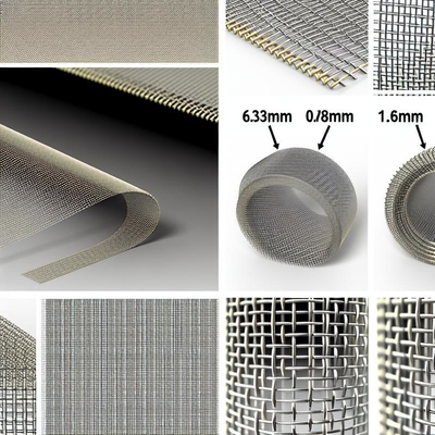 1-635-Mesh Gewebtes Bildschirmnetz Naturdraht Durchmesser 0,6 mm 0,7 mm 0,8 mm 0,9 mm 1,0 mm 1,6 mm